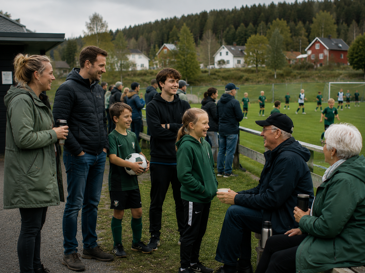 Klubbmiljø på Holter stadion