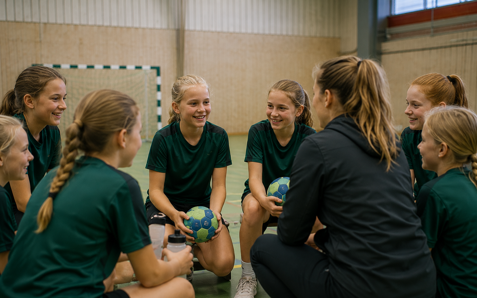 Håndballgruppa i Holterhallen
